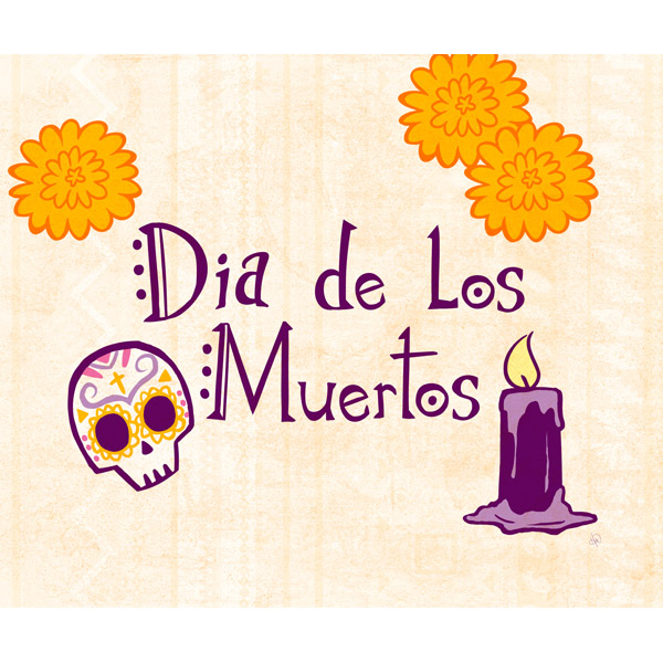 Dia De Los Muertos - Yellow