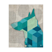 German Shepherd Quilt Alpha