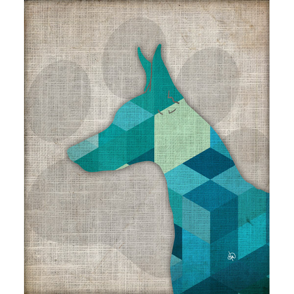 Dobermann Quilt Alpha