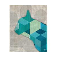 French Bulldog Quilt Alpha