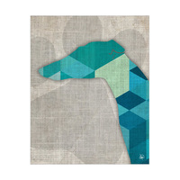 Italian Greyhound Quilt Alpha