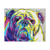 English Bulldog Graffiti Alpha