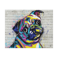 Pug Graffiti Alpha
