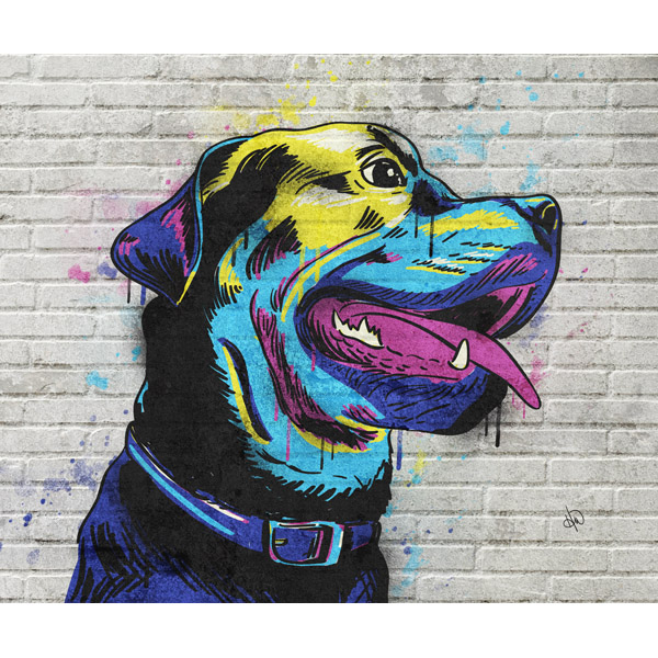 Rottweiler Graffiti Alpha