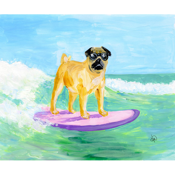 Surfin' Pug Alpha