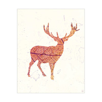 Deer Veins Portrait