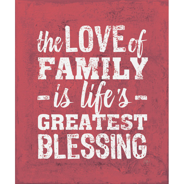 Life's Greatest Blessing - Red