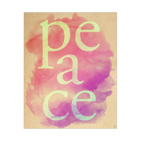 Warm Tone Peace Typography