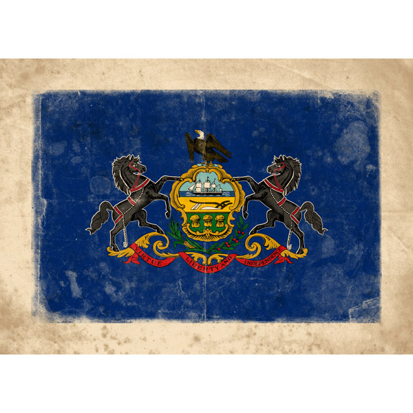 Flag of Pennsylvania - Light Paper