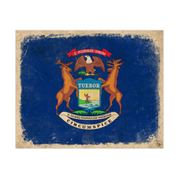 Flag of Massachusetts  - Light Paper