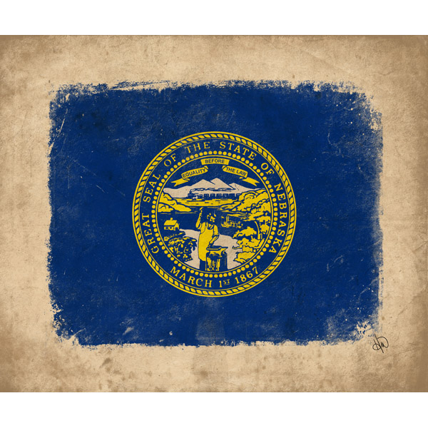 Flag of Montana - Paper