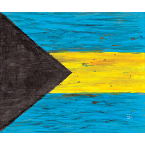 Bahamas Flag