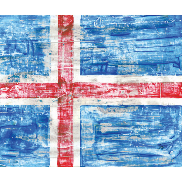 Iceland Flag