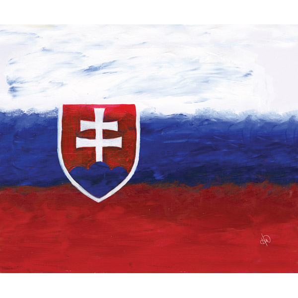 Slovakia Flag