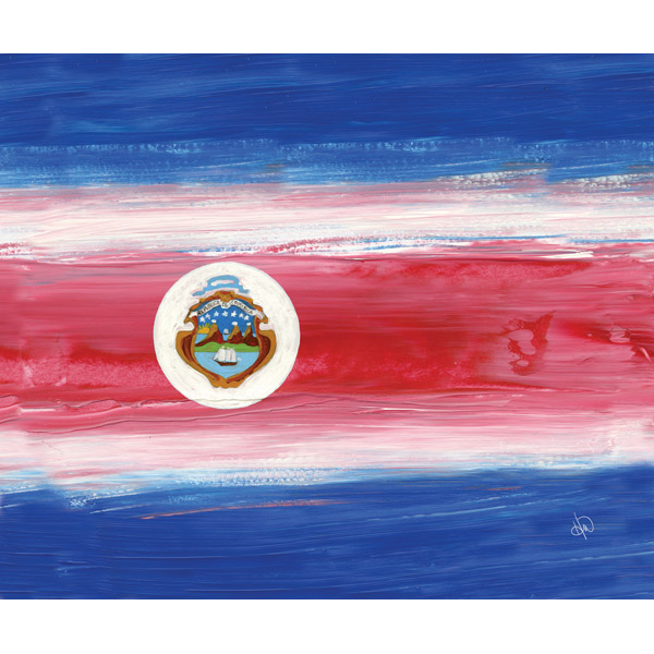 Costa Rica Flag