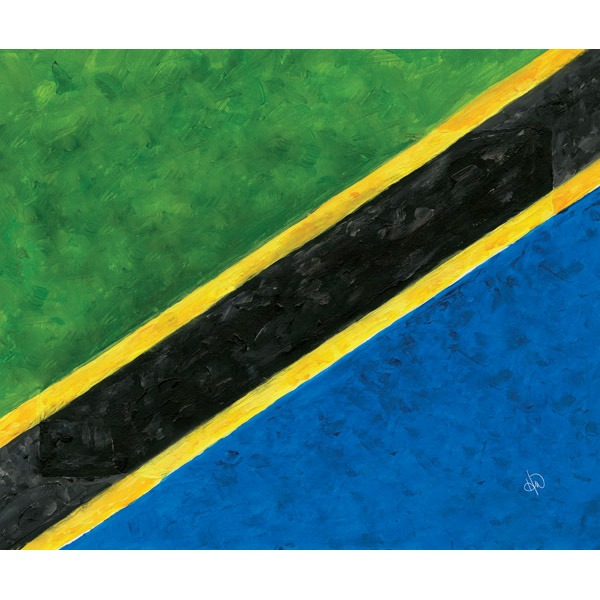 Tanzania National Flag