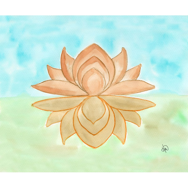 Mirrored Lotus Alpha