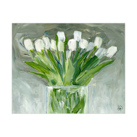 White Tulips Alpha