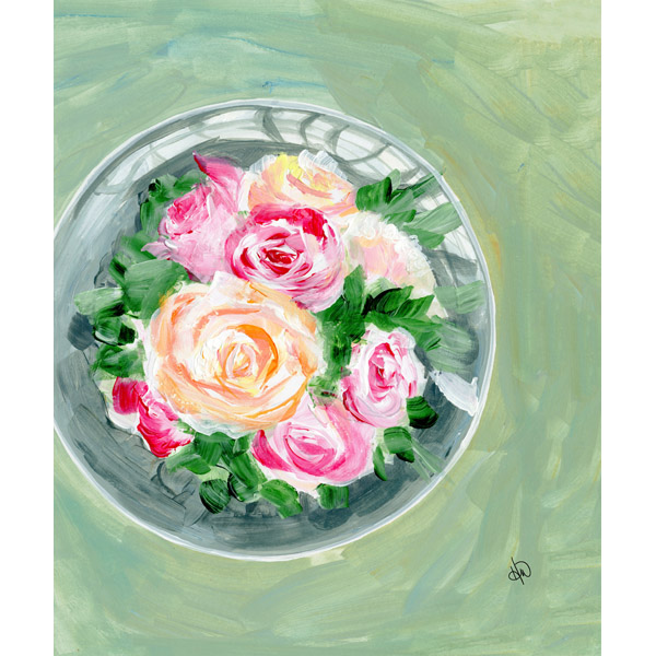 Bowl Of Roses Alpha