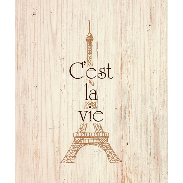 Marron Eiffel Tower - Cest La Vie