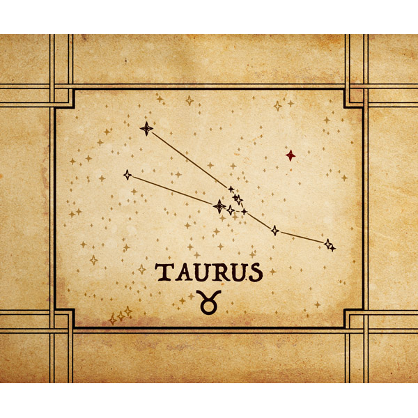 Vintage Taurus Constellation