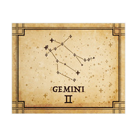 Vintage Gemini Constellation