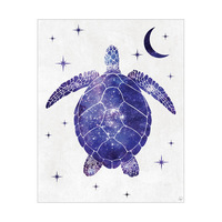 Purple Space Turtle