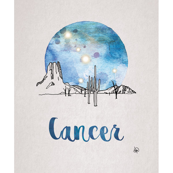 Cancer Desert Blue