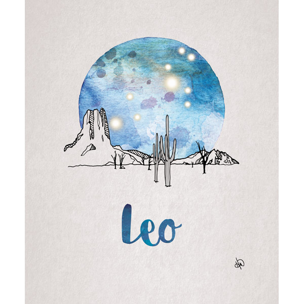 Leo Desert Blue