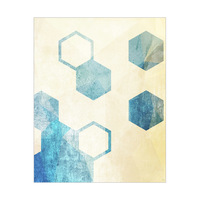 Connect the Hexagons - Cyan