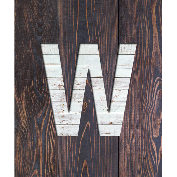W - Wood Plank White