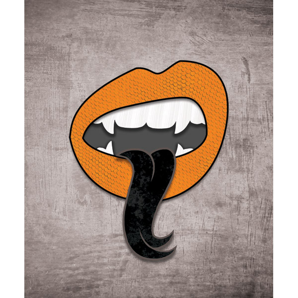 Fang Tongue - Orange