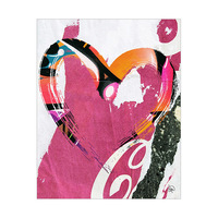 Paper Collage Heart