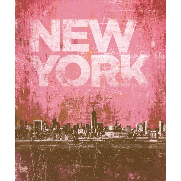 Distressed Skyline - New York