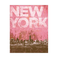 Distressed Skyline - New York