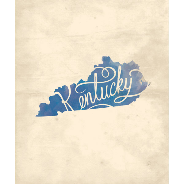 Vintage Map - Kentucky
