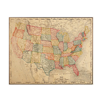 Vintage United States Map