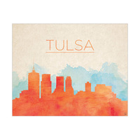 Tulsa Silhouette Orange