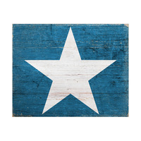 Bonnie Blue Flag - Wood
