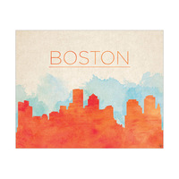 Boston Silhouette - Orange