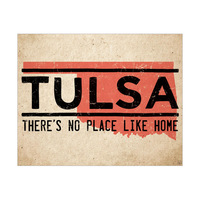 Tulsa Home - Paper Red