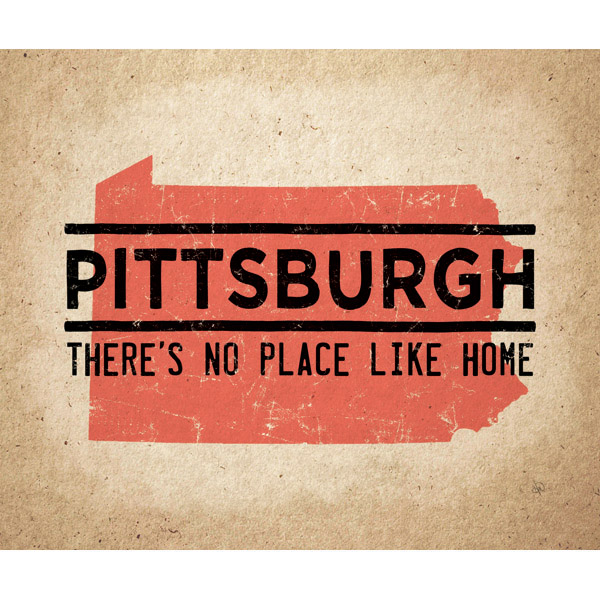 Pittsburgh Home - Red