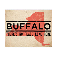 Buffalo Home Red - Paper