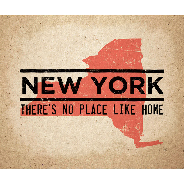 New York Home - Red