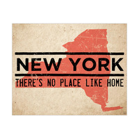 New York Home - Red