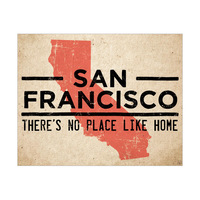 San Francisco Home - Red