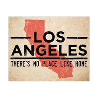 Los Angeles Home - Red