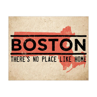 Boston Home Red - Paper
