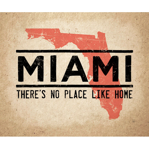 Miami Home - Red
