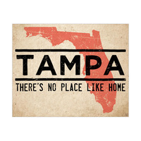 Tampa Home - Paper Red